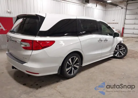 2020 Honda Odyssey Elite z USA, uszkodzony, nr VIN 5FNRL6H97LB016237
